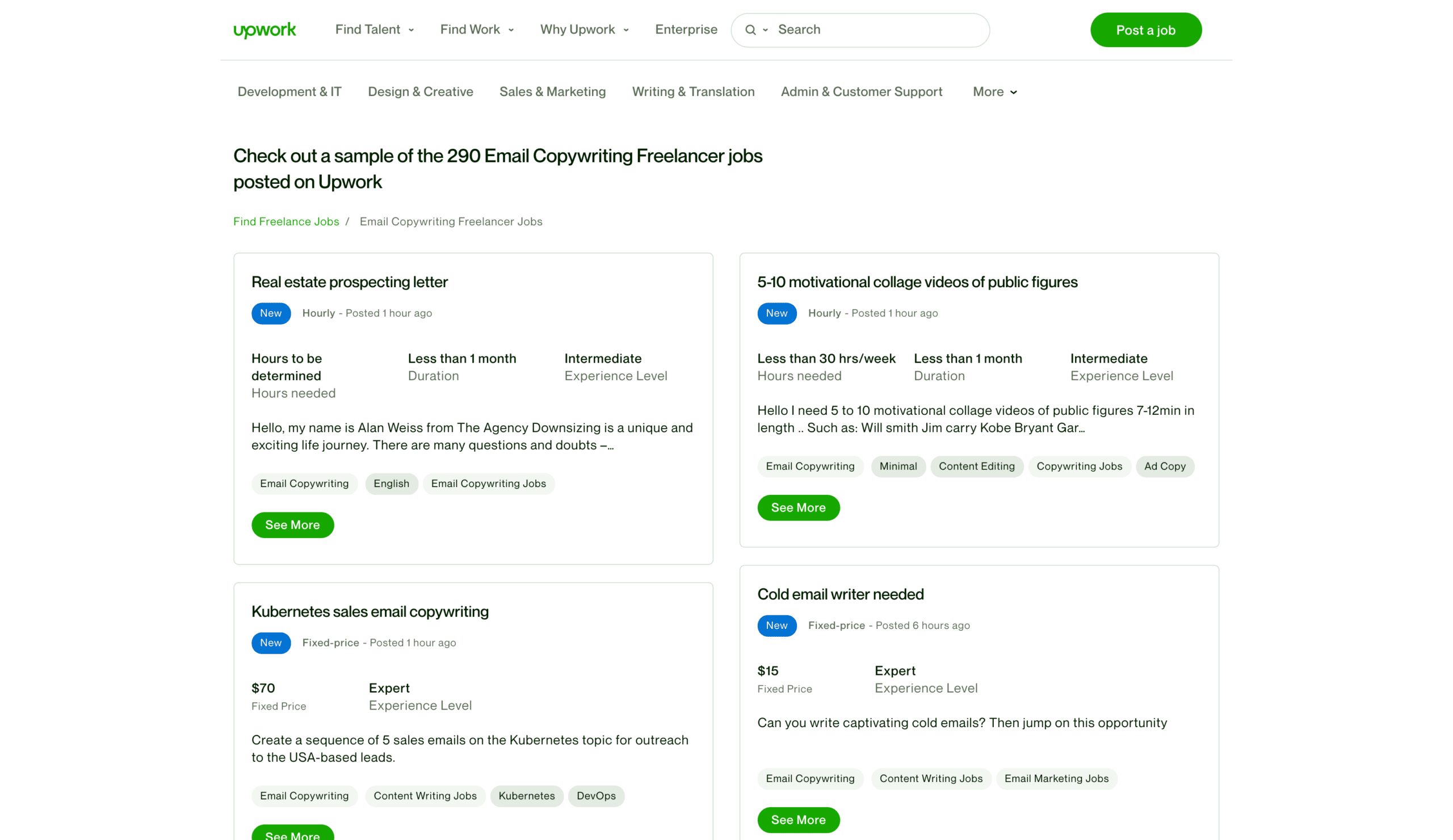 Email-Copywriting-Jobs-Upwork