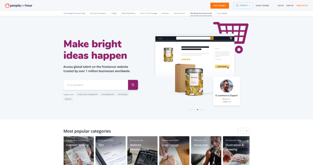 PeoplePerHour - best freelancing