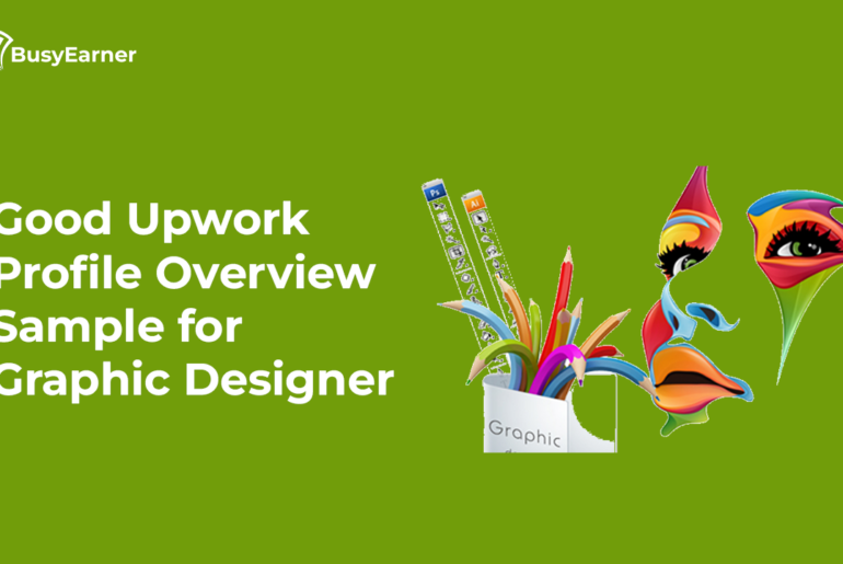 Upwork Profile Overview Sample for Graphic Designer